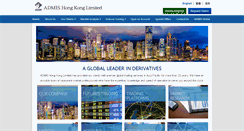 Desktop Screenshot of admis.com.hk
