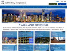 Tablet Screenshot of admis.com.hk